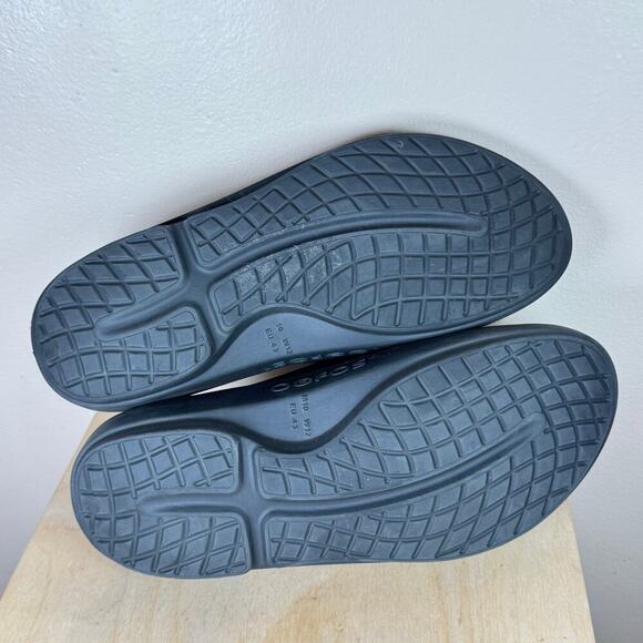 OOFOS Men’s WOMEN'S OOAHH SLIDE SANDAL - BLACK Size 10/12 - Picture 6 of 7